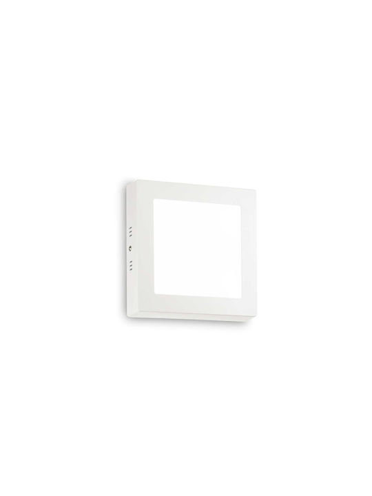 Ideal Lux Ceiling Mount Light 17cm White with Integrated LED