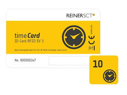 Reiner Sct Chipkarten 10 Des Timecard Ev3 Card de Control Acces