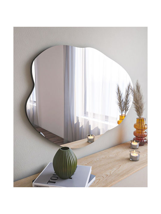 Καθρέπτης Τοίχου Ohho 116sam1102 60x2,2x85cm Black Hanah Home Mdf