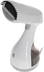 Adler Aparat de călcat cu abur pentru haine de Mână 1500W cu rezervor 280ml Alb