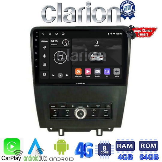 Clarion Auto-Audiosystem für Ford Kante 2015 (Bluetooth/USB/WiFi/GPS/Apple-Carplay/Android-Auto)