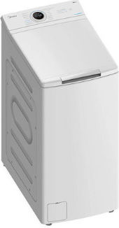 Midea Mașină de Spălat Rufe cu Încărcare Superioară 7kg cu Tehnologie cu Abur 1200 Rotiri MF100T70B/W-HR