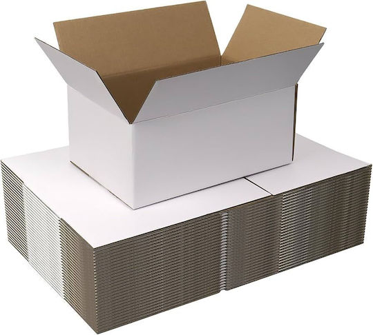 Triple Wall Packaging Box W45xD30xH10cm White