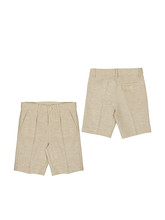 Mayoral Kinder-Shorts/Bermudas Stoff Beige