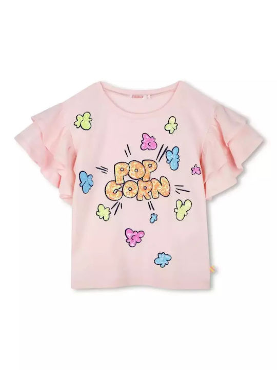 Kinderoberteil Kurzärmelig Rosa