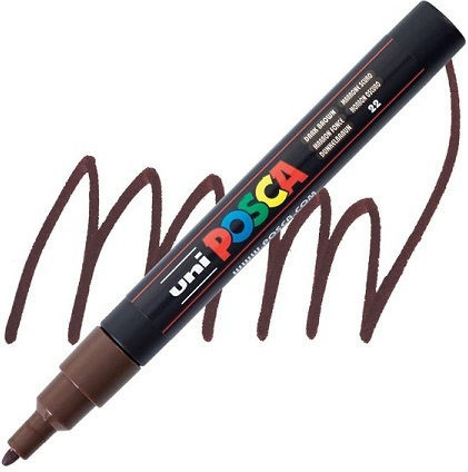 Posca Marker Permanent Dark brown