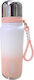 Μπουκάλι Θερμός Ανοξείδωτο / Πλαστικό 550ml Pink