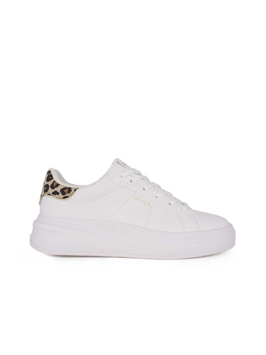 Seven Sneakers White / Leopar