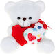 Much toys & gifts Plüschbär Herzen Valentinstag 40 cm