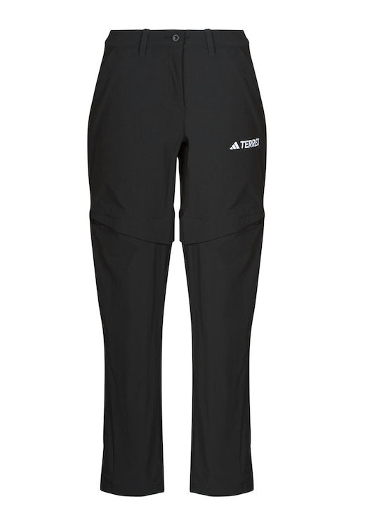 adidas Terrex Lang Hose Wandern Schwarz