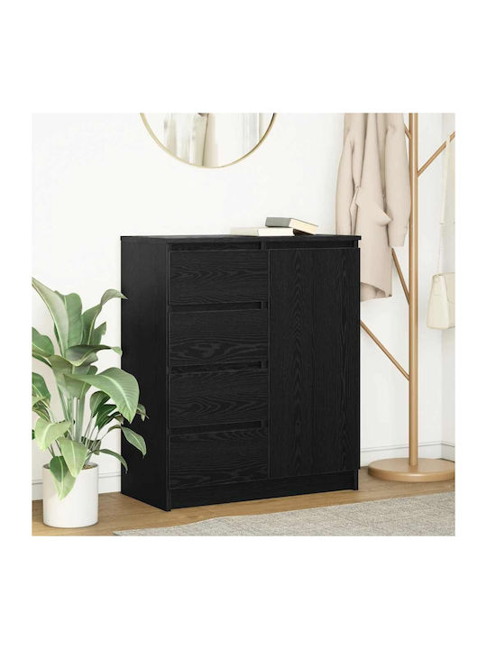 Sertar de Birou Black Oak 71x35x84cm