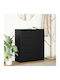 Чекмеджета Офис Дървена Black Oak 71x35x84см