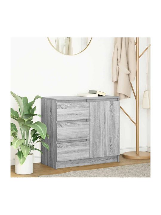 Office Storage Chipboard Drawer Grey Sonoma L71...
