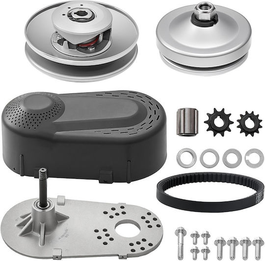 Vevor 2000 Rpm Συμπλέκτης Μετάδοσης Κίνησης Ανθεκτικός Συμπλέκτης Κινητήρα 2-8 Hp Ελαστικό Ιμάντα