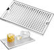 Vevor Beer Drip Tray 304 Stainless Steel Kegerator Drip Trays Non-Slip Pads