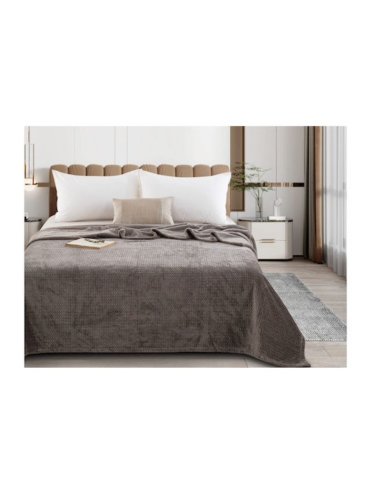 Liolios Home Jf09 Fleece Blanket Single 160x240cm Taupe