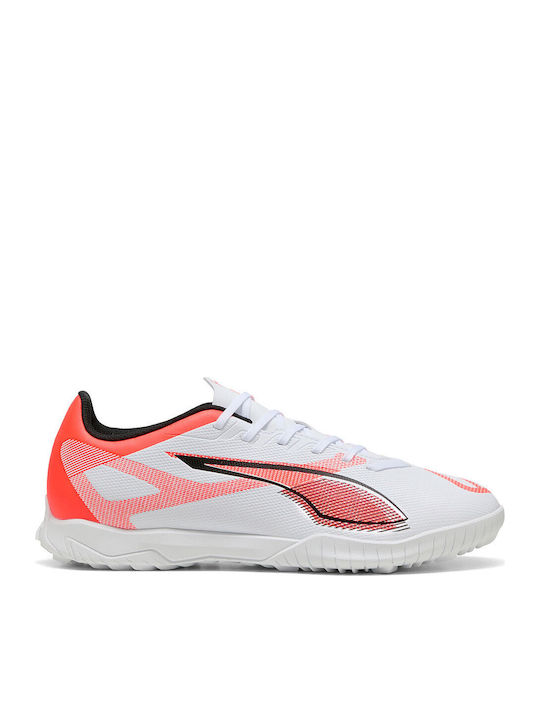 PUMA Ultra 5 Play Football Shoes with Molded Cleats White