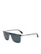 Etnia Barcelona Men's Sunglasses with Blue Frame and Gray Lens