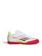 F50 Club Kids Molded Soccer Shoes without Laces White