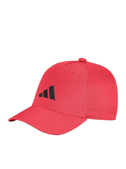 adidas Παιδικό Καπέλο Jockey Υφασμάτινο Κόκκινο