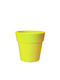 Topf Kunststoff Yellow 20x20cm.