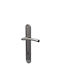 Door Handle Interior Plate Nickel Matte 90mm Pair Oramis T298-a003090