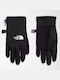 Kinderhandschuhe Fleece Schwarze Recycelte Etip