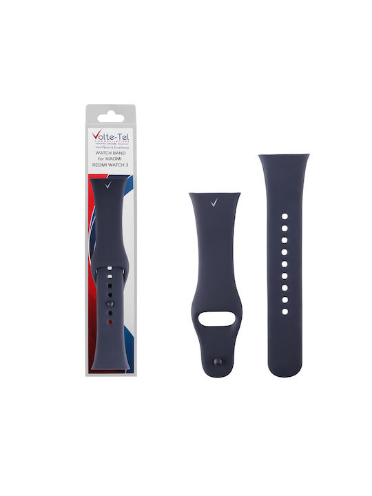 Volte-Tel Curea Silicon Albastru (Redmi Watch 3)