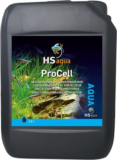 Обезхлорител Воден Кондиционер Защита на Кожата на Рибите Hs Aqua Water Procell 2.5 L 10,000 L