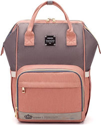 Lequeen Diaper Bag Pink 39x30x39cm.