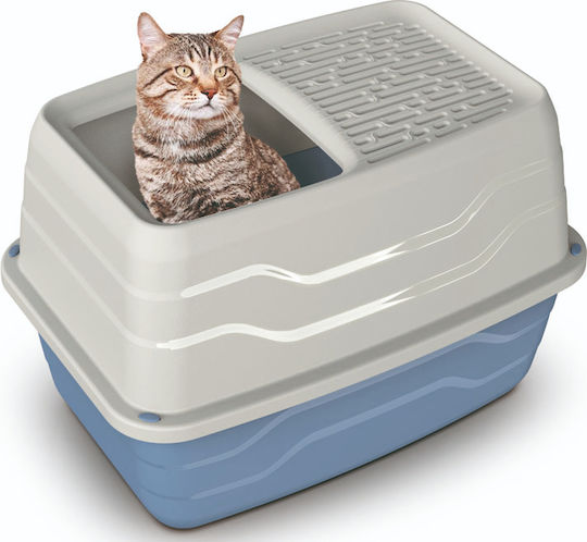 Georplast Salto Cat Toilet Closed Gray L56 x W40 x H38cm GP10525
