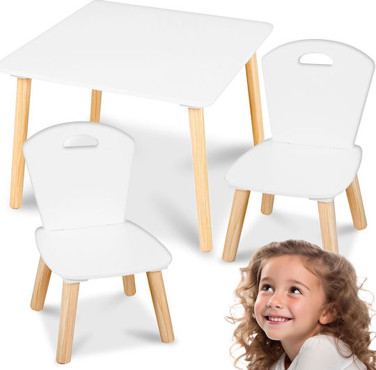 Măsuță pentru Copii din Lemn Bej Ricokids