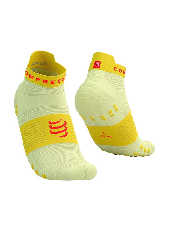 Compressport Racing Running Κάλτσες Κίτρινες 1 ...
