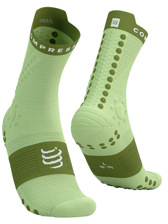 Compressport Racing Running Κάλτσες Πράσινες 1 ...