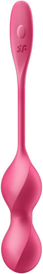 Satisfyer Love Birds 2 Anal Beads with Wireless Functionality and Vibration Medium Flesh