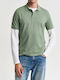 Polo Short Sleeve Blouse Kalamata Green