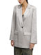 Karl Lagerfeld Women's Blazer Silver