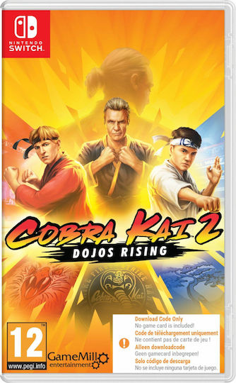 Cobra Kai 2: Dojos Rising (Code In A Box) Switch Game