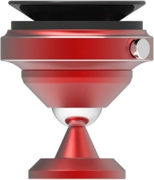 Car Mobile Mount with Adjustable Hooks Red