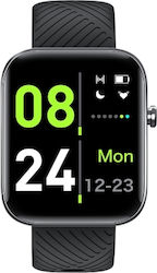 NHC Smartwatch mit Herzfrequenzmesser (Schwarz)