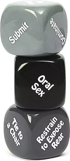 Couple's Dice Game Valentine's Day 12 Different Instructions Commands A4101 OEM