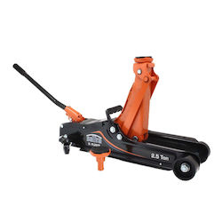 Satra Hydraulisch Karrenheber mit einer Hubhöhe von bis zu 36cm und einer Traglast von bis zu 10 Tonnen