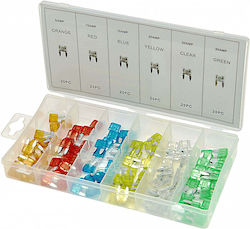 Set Mini Fuse Auto 5-30 Amp 120 Pcs