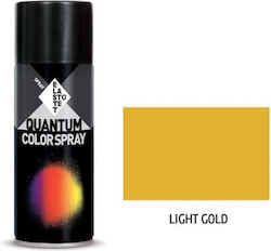 Quantum Σπρέι Βαφής Χρυσό Light Gold RAL 400ml