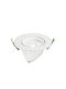 Fan Europe Recessed Spot with Integrated LED and Warm White Light 1pcs