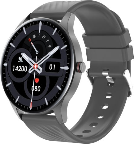 Yk02 1,43 Zoll AMOLED Bildschirm Smartwatch BT Anruf Herzfrequenz Blutdruck Blutsauerstoff Tarnish