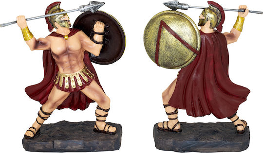 Dekorative Figur Tole10 Spartaner Speer+Schild 8cm 39773