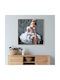Wall Painting Fb94568 Beige Frame-Canvas Print Girl Image 82x4.5x82cm