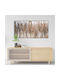 Wall Painting Abstract Fb94574.01 Black Frame-Canvas 142x4.5x72cm