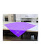 Linea Home Tablecloth Linen Lila 140x140cm